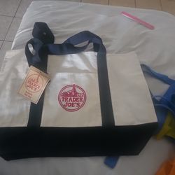 Trater Joe's Large Tote Bag New!