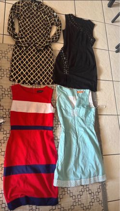 Set de 4 vestidos de mujer ( todos por $40.00)