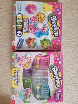 Brand new shopkins supermarket & sprint game