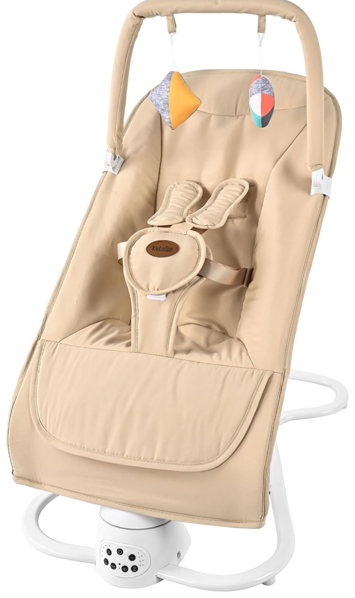 Baby Swing for Infants, Electric 2-in-1 Portable Baby Bouncer Soft Seat