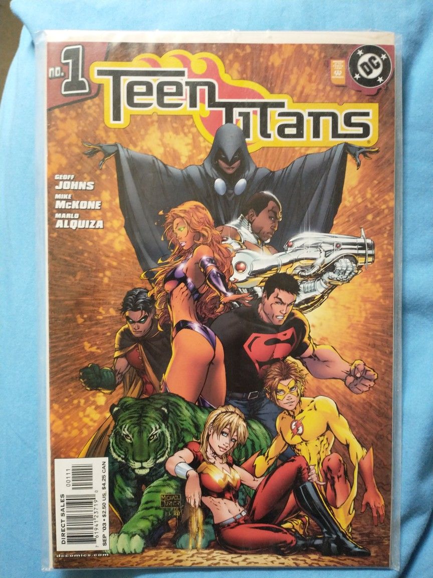 Teen Titans #1 (2003) 1st Print Michael Turner Cover