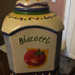 Nonni’s Biscotti Cookie Jar