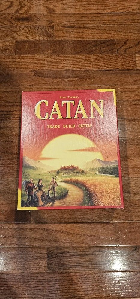 Catan Board Game Used