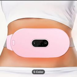 [Gift For Girlfriend] Premium Women'S Menstrual Heating Pad Cordless Heating Pads Portable Keep Warm Heating Pad With 6 Heat Levels And 6 Massage Mode