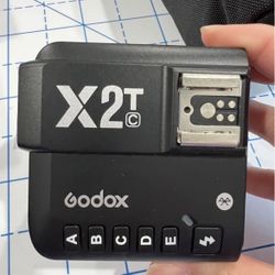 Godox X2T-C TTL Wireless Flash Trigger for Canon (Like New)