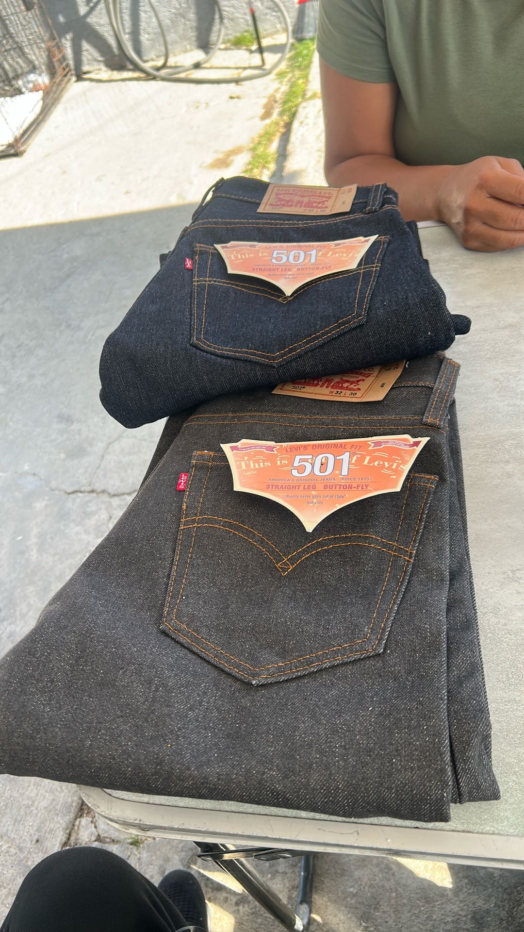 Levi’s Straight Leg Button-fly