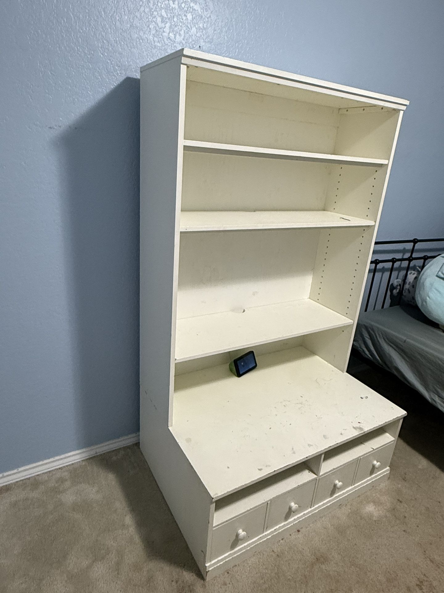 Pottery Barn Kids Media Hutch & Base