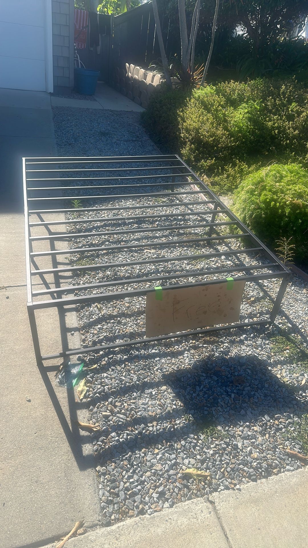 Queen bed frame