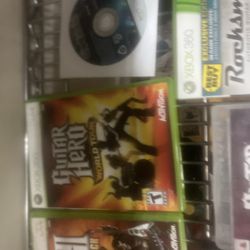 Xbox 360 Guitar Hero Games