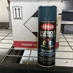 Krylon Fusion All-in-One Spray Paint - Peacock Blue