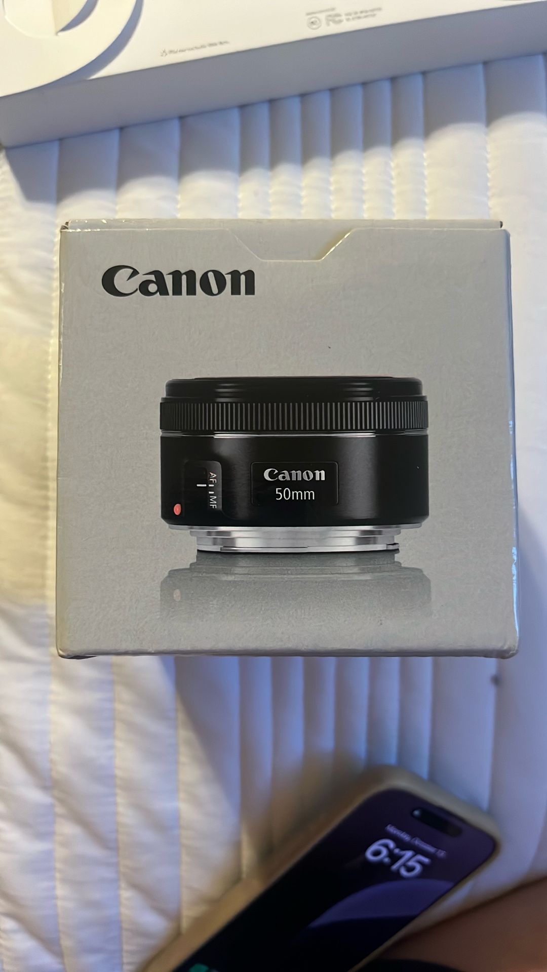 Canon Lens Ef 50mm