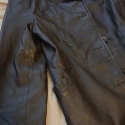 Female leather jacket medium