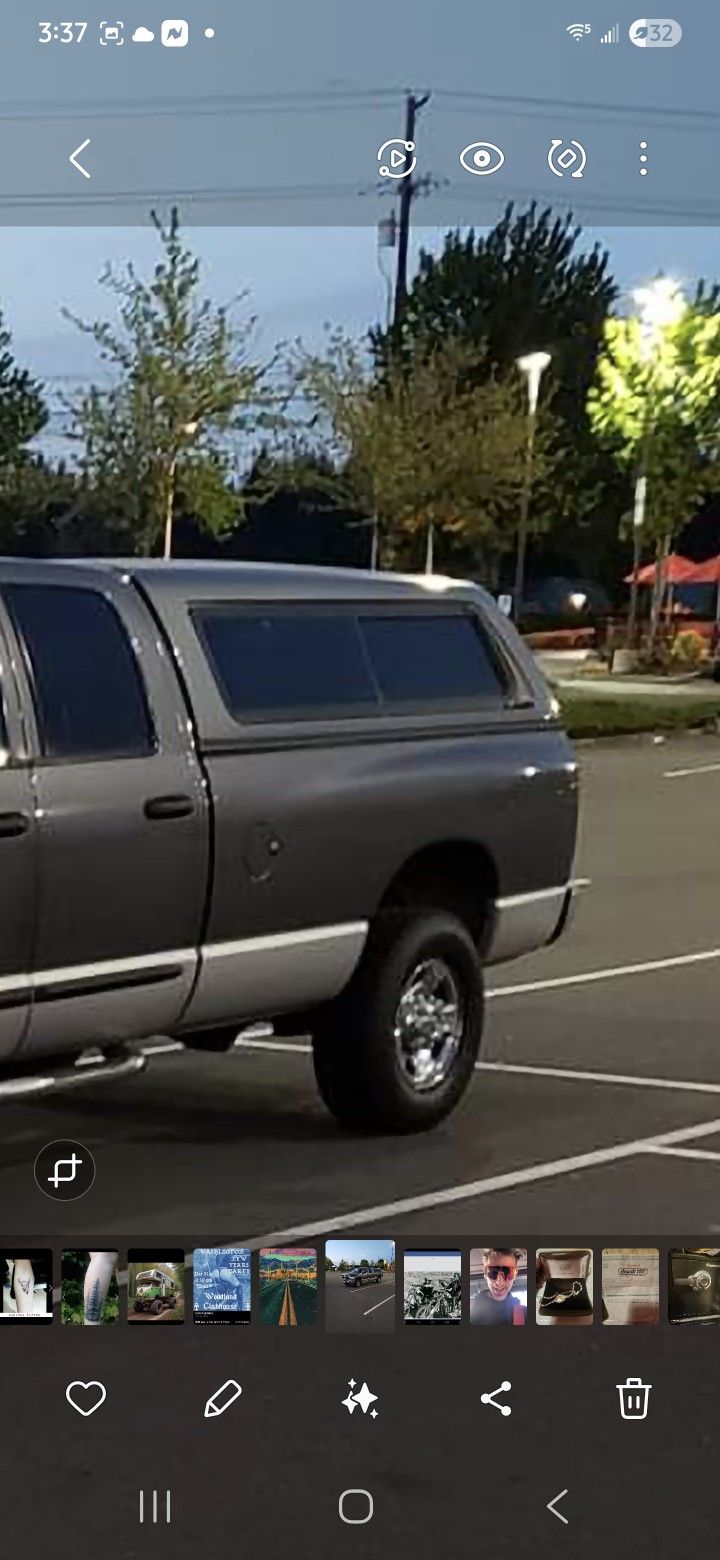 ARE Canopie For 3nd Gen Dodge Ram 2500 8' Dark Grey