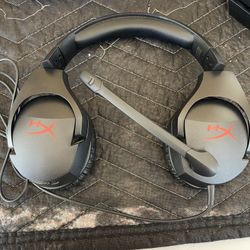 HyperX HX-HSCS-BK Headband Gaming Headset Wired for PC PS4 XBox Wired Stinger