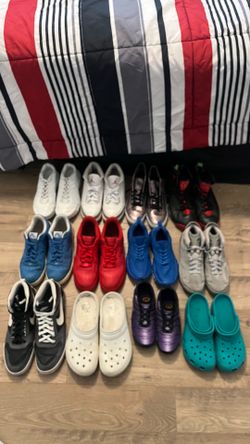 Huge Jordan, Nike, & Crocs Shoe Cleanout Lot (Will Separate or Trade)