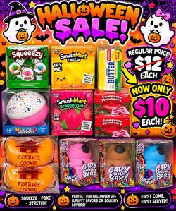 Halloween Sale Jumbo Squishies