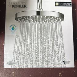 8" Kohler Shower Head Awaken Rainhead 76464-BN