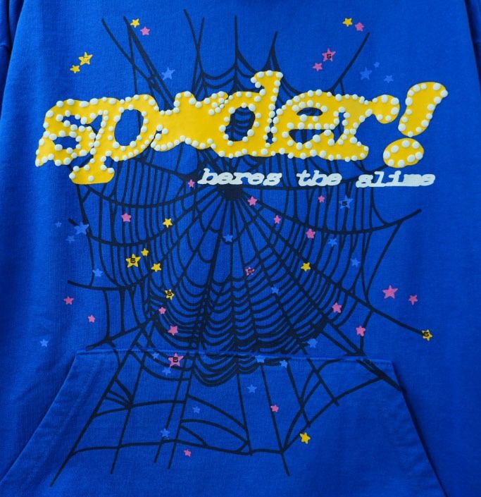 Blue Tc Spider hoodie (ALL SIZES) *READ DESCRIPTION*