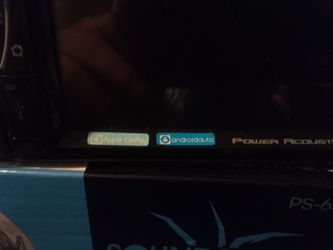 Power Acoustik Car Stereo with Apple CarPlay & Android Auto