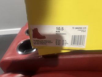 Red Timberland Boots