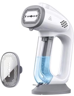 Steamer for Clothes, 110-240V Travel Steamer with 2500Pa Vacuum Suction, NTC Control, Burst Steam, 30% Quick Wrinkle Removal, Portable Handheld Steame