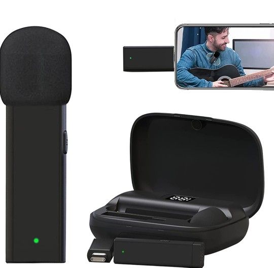 Wireless Microphone For IPhone/iPad/Android ( New Never Opened)