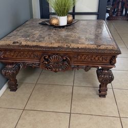 Marble top tables