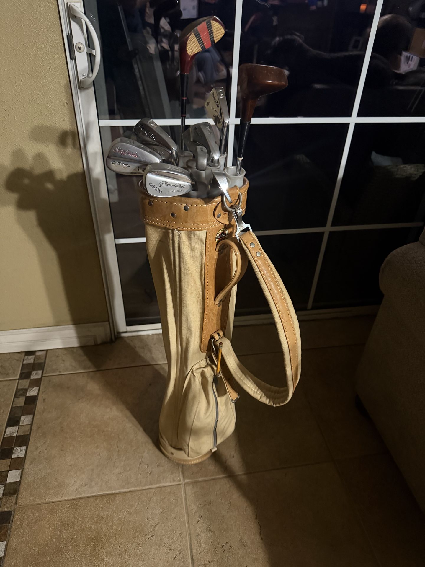 Golf bag and Clubs