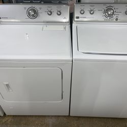 Maytag Set Washer And Dryer Gas Good Condition We Delivery