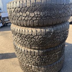 275/65r20 Goodyear Tires En Excelentes Condiciones De Vida Las 4