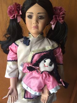 22” Doll with stand