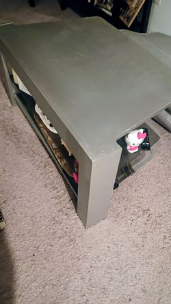 Grey tv stand