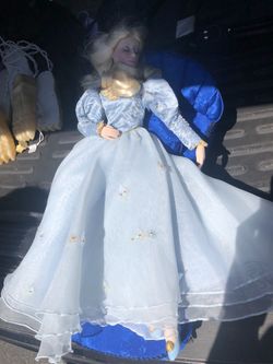 Sleeping beauty porcelain doll