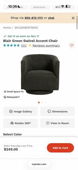 Green swivel chairs