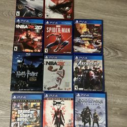 Huge PS4 Game Bundle + Harry Potter Blu-ray 