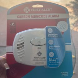 First Alert Carbon Monoxide Alarm