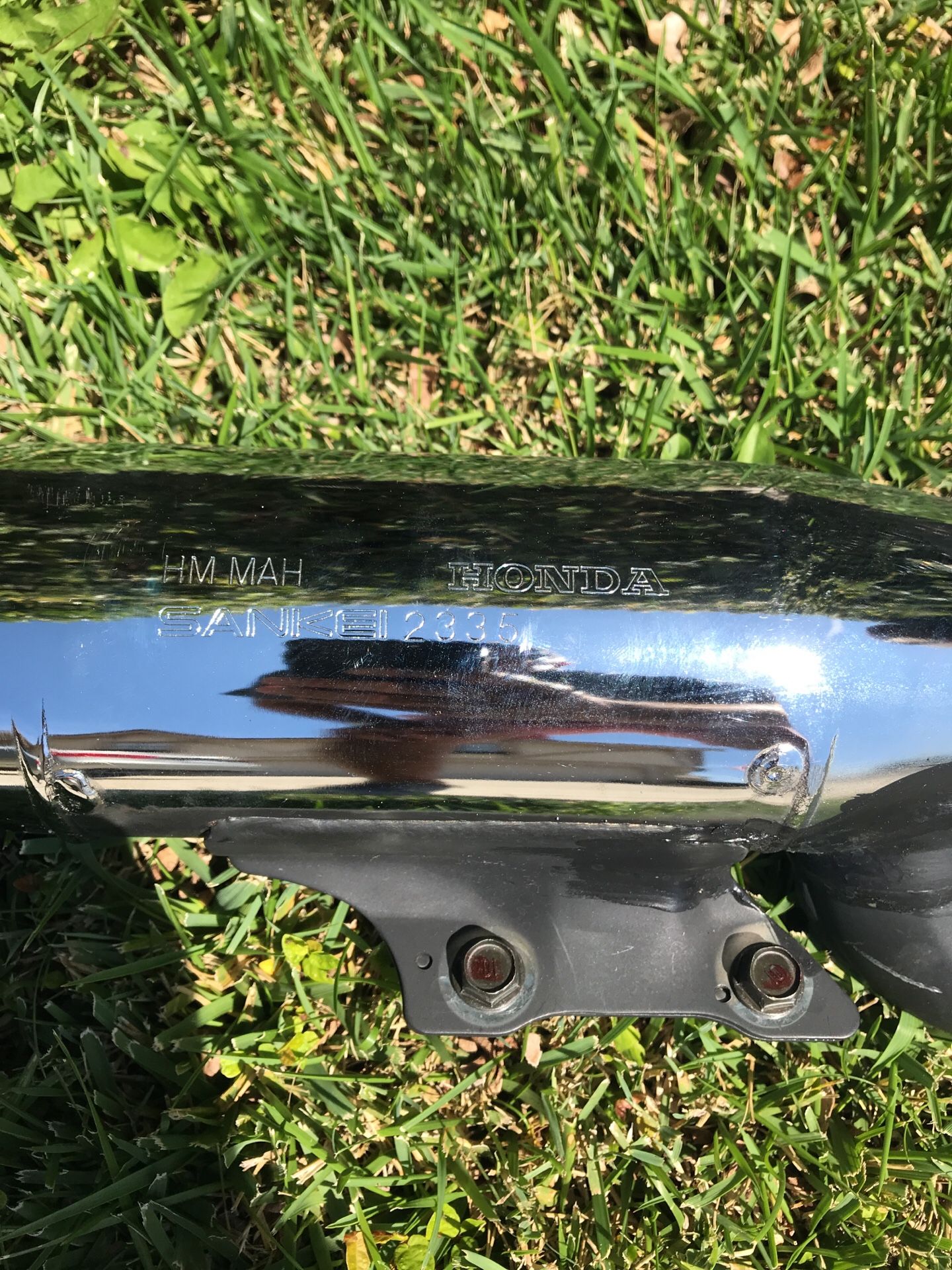 Hm mag Honda sankei 2335 exhaust/muffler
