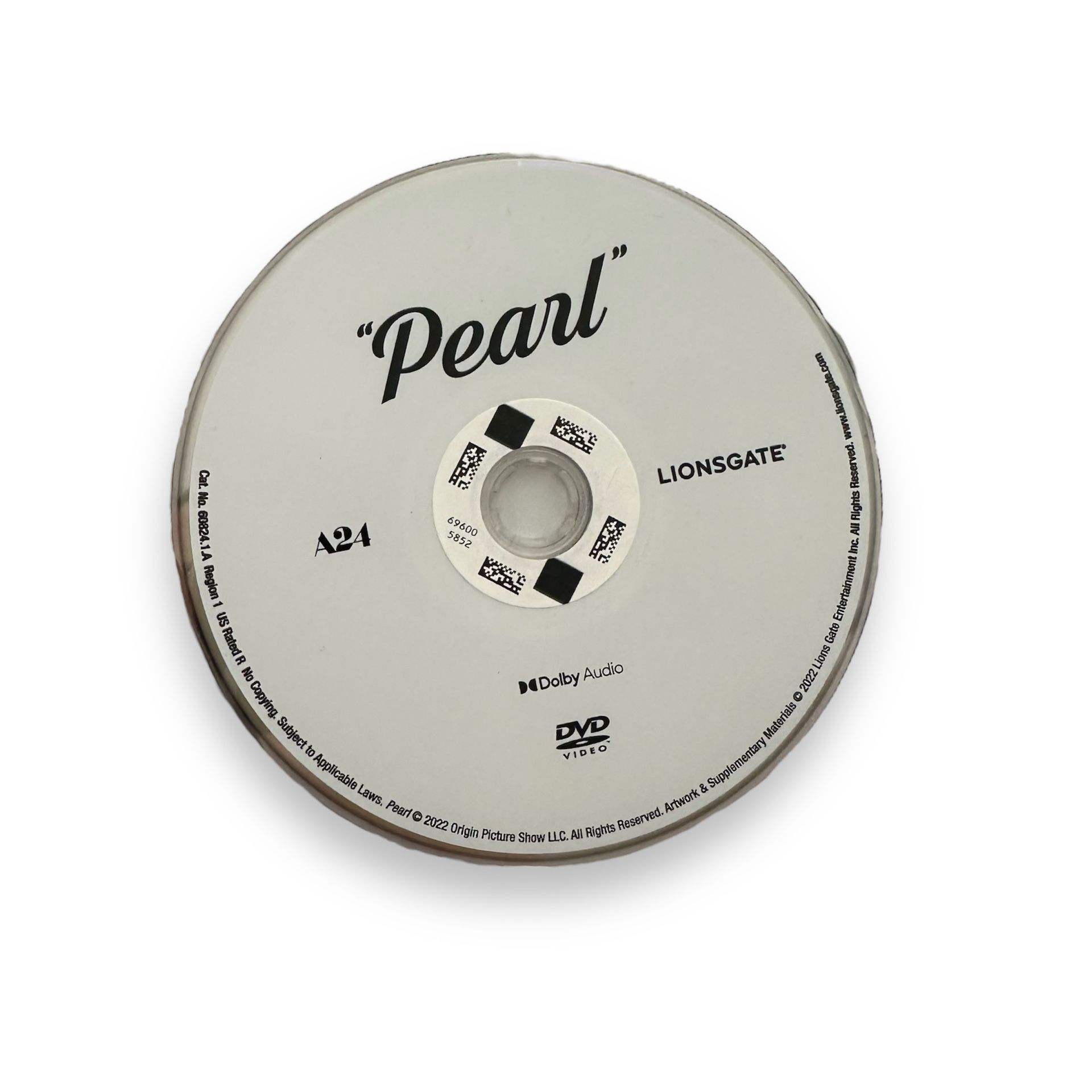 2022 DVD Pearl a24
