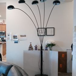 Larger Size Five Arm Floor Lamp Hard To Find The Large Size Adjustable And Shades Turn Ups Everything Works Excellent Condition Cash Only Please