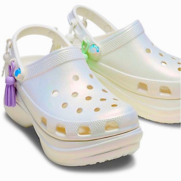 Women’s Crocs Classic Bae Iridescent Clogs