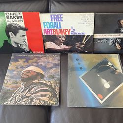 5 Classic Vintage Jazz Vinyl Albums For $30 Total. Please Note That The Condition Of All 5 Albums Is VG Minus. 