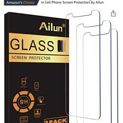 Ailun Glass Screen Protector Compatible for iPhone 12 pro Max 2020 6.7 Inch 3 Pack Case Friendly Tempered Glass