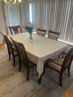 Dining room table set 6