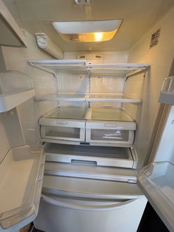 White French Door Refrigerator