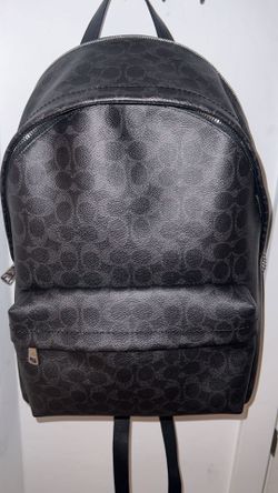 Men’s all black coach backpack