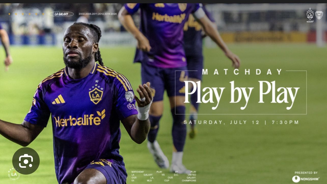 LA GALAXY vs DC UNITED