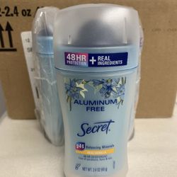 Secret, Aluminum Free Deodorant For Women Real Vanilla, 2.4 Ounce