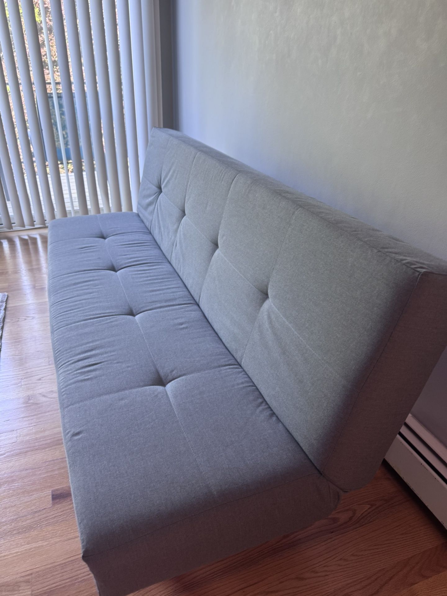 IKEA BALKARP Sleeper sofa, Vissle gray