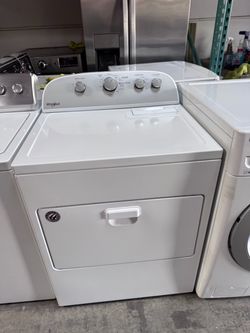 Whirlpool White Front-Load Dryer