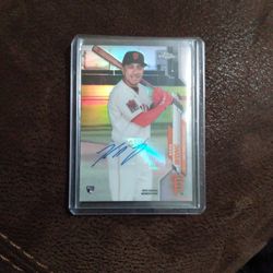 Baseball Card ( Kean Wong) Auto